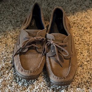 Sperry  Tan Boat Shoes
